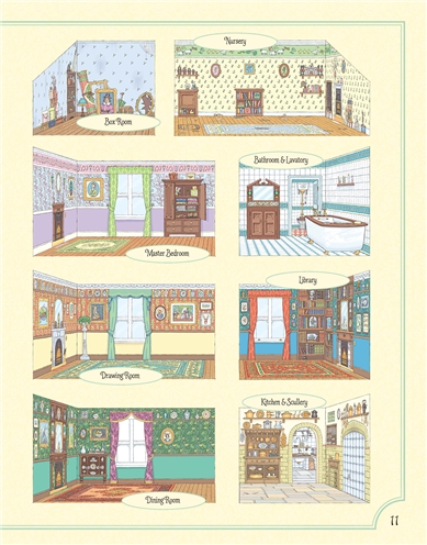 Usborne Slot-together Victorian Duplex Dollhouse With 2015 Book for sale online 